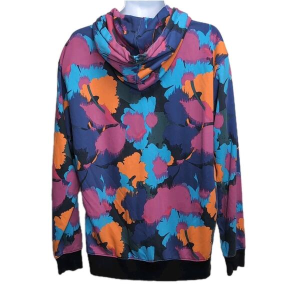 Original Penguin Pullover Hoodie Mens L Multicolor Abstract Organic Cotton Blend - Picture 3 of 16